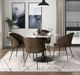 Homelegance® Cosimo Brown Side Chair-1
