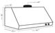 Kucht Professional 36" Stainless Steel Under Cabinet Range Hood-3