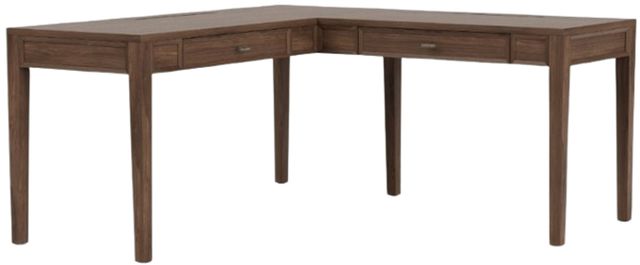 Riverside Furniture Brooks Nouveau Walnut Office Desk-0