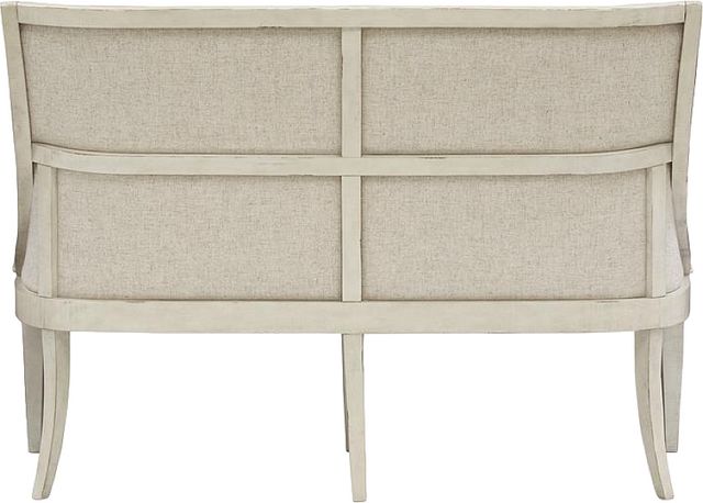 Magnussen Home® Newport Alabaster Bench with Upholstered Seat and Back-3