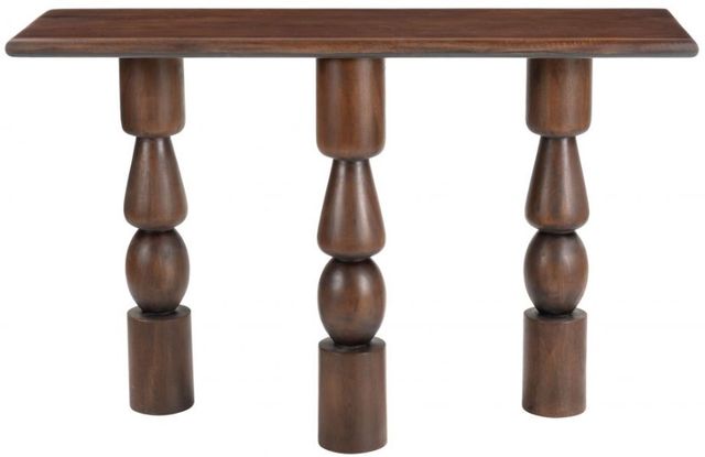 Zuo® Modern Split Brown/Walnut Console Table-3