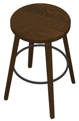 Amisco Customizable Walden Swivel Bar Stool-4