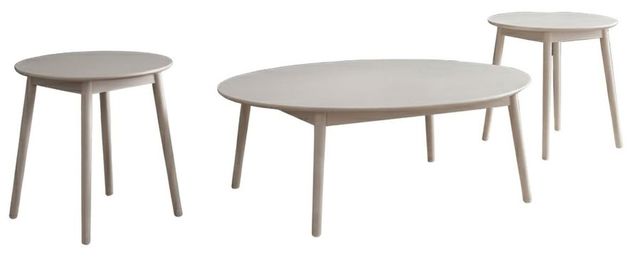 New Classic® Home Furnishings Nolan 3-Piece White Occasional Table Set-0