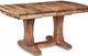 Handstone Customizable Stockholm Maple 48x84 Double Pedestal Table with 3x12” Leaves-0