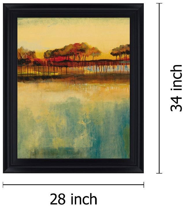 Classy Living Sunrise Reflection Wall Art-1