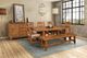 Horizon Home® Urban Rustic Brown Dining Side Chair-3