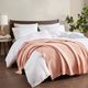 Olliix by INK+IVY Bree Knit Coral 50" x 60" Throw-4