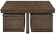 Signature Design by Ashley® Boardernest 5-Piece Brown Coffee Table and Stool Set-1