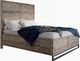 Jofran Inc. East Hampton 4-Piece Distressed Gray Queen Panel Bedroom Set-2