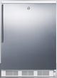 Accucold® by Summit® 24" 5.1 Cu. Ft. Stainless Steel Compact Refrigerator-0