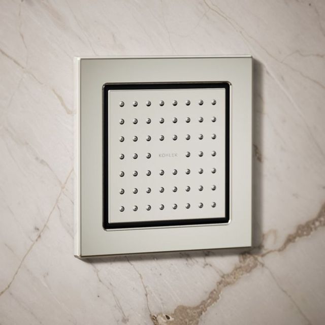 KOHLER® WaterTile® Vibrant Polished Nickel 2.5 GPM Square 54-Nozzle Single-Function Body Spray-1
