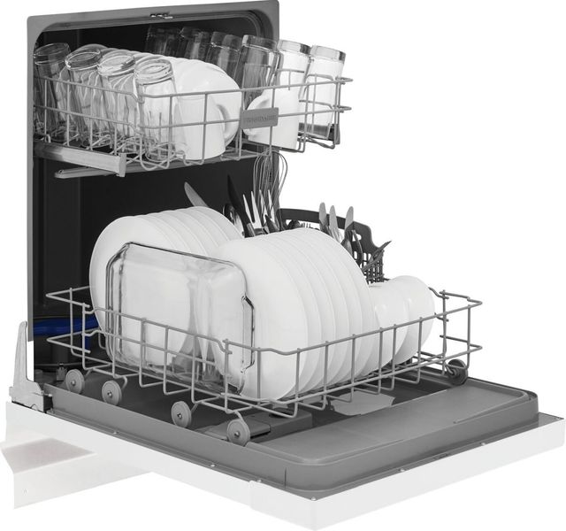 Crosley® Conservator® 24" White Front Control Built-In Dishwasher -1