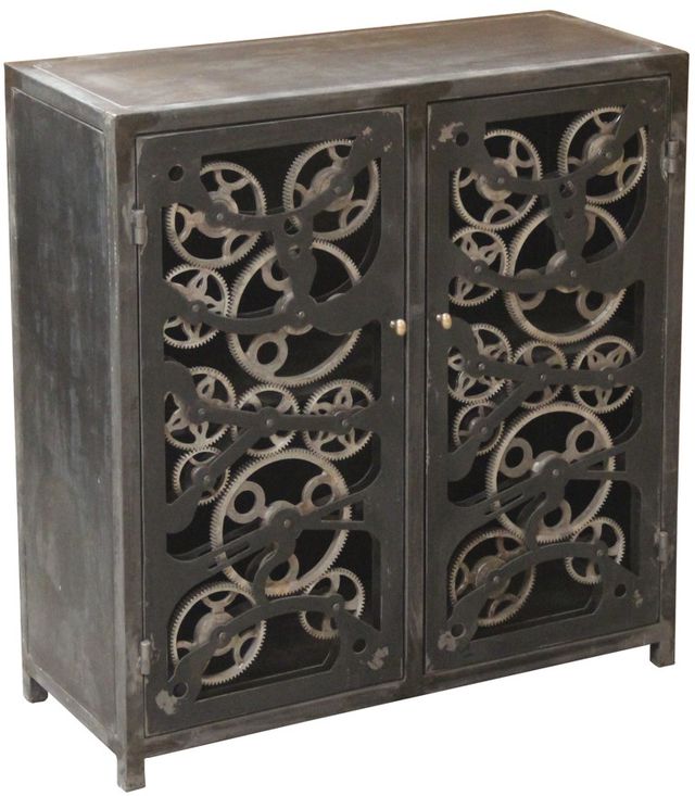 Jaipur Furniture Nilsson Gray Cabinet-0