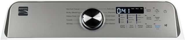 Kenmore® 5.1 Cu. Ft. White Top Load Washer with Triple Action® Agitator-2
