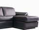 Jaymar Venice Optima 3-Piece Hugo Black Gr. 20 Sectional-2