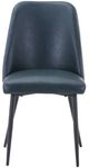 Jofran Inc. Urban Archive Maddox Blueberry Upholstered Dining Side Chair-2