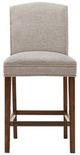 Olliix by Madison Park Cream Camel Counter Stool-4