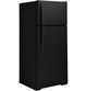 GE® 28" 17.5 Cu. Ft. Black Top Freezer Refrigerator-4