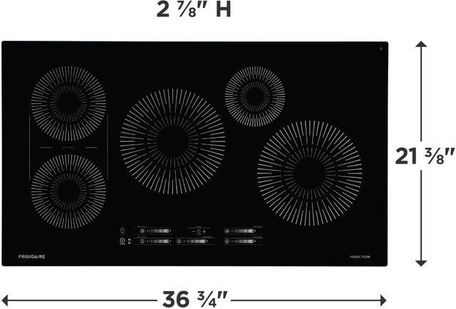 Frigidaire® 36" Black Induction Cooktop-1