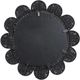 TOV Furniture Coralie Black Round Wall Mirror-4