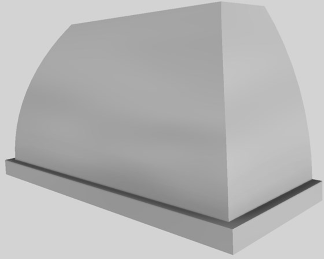Vent-A-Hood® Designer Series 54" Stainless Steel Wall Mounted Range Hood-2