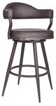 Armen Living Justin Vintage Brown 26" Counter Stool-0