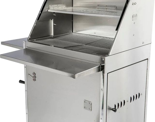 Hasty Bake PRO Series 30" Stainless Steel Charcoal Freestanding Grill-2