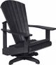 C.R. Plastic Generation Line Chocolate Swivel Adirondack-0