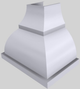 Vent-A-Hood® Designer Series 36" White Wall Mounted Range Hood-5