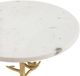 Crestview Collection Tweety Bird White Accent Table with Gold Base-3