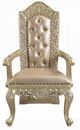 ACME Furniture Vatican 2-Piece Champagne Silver Arm Chair Set-2