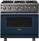 Viking® 5 Series 36" Slate Blue Liquid Propane Pro Style Gas Range-0