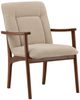 Dovetail Furniture Talesa Brown/Moss Sand Dining Chair-0