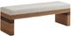 Tommy Bahama® Furniture Palm Desert Rosemead Beige/Brown Bed Bench-0