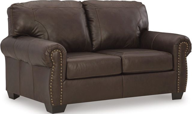 Signature Design by Ashley® Colleton Dark Brown Loveseat-0