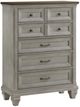 Homelegance® Renton Antique Gray/Brown Chest-0