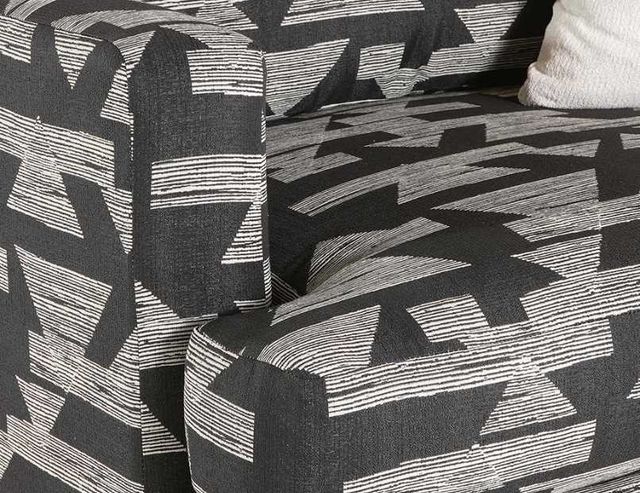 Marshfield Furniture Carmen Black/Gray Chair and a Half-2