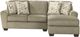 Ashley® Patola Park 2-Piece Patina Right-Arm Facing Loveseat Sectional and Chaise-0