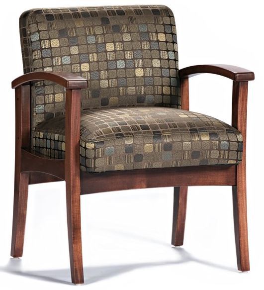 Marshfield Furniture Healthcare Brown Lounge Chair-0