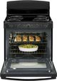 GE® 30" ENERGY STAR® Black Freestanding Electric Range-3