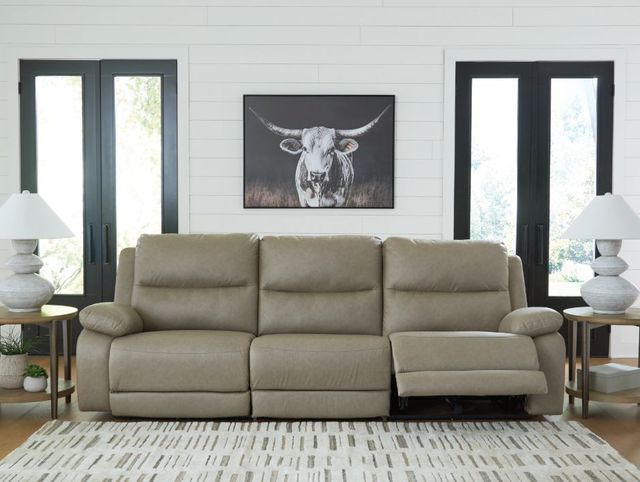 Signature Design by Ashley® Narwhal Place 3-Piece Pebble Modular Power Reclining Sectional-3