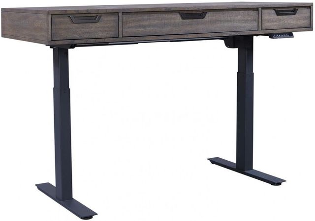 aspenhome® Harper Point Fossil 60" Lift Desk-1
