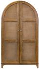 Martin Furniture Quincey Dining Golden Brown Arch Shaped Bar Cabinet-1