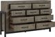 Signature Design by Ashley® Brennagan 4-Piece Gray King Storage Panel Bed Set-5