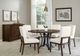 LM Co Home By Vaughan-Bassett Crafted Cherry by Ben & Erin Napier Dark Cherry/White Upholstered Side Chair-1