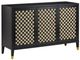 Currey & Company Bramford Caviar Black Cabinet-1