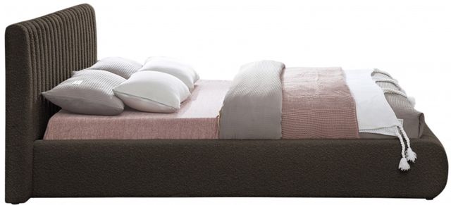 Meridian Furniture Nash Brown Full Upholstered Panel Bed-2