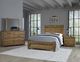 Vaughan-Bassett Dovetail Natural Queen Low-Profile Poster Bed-1