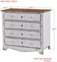 Forty West Amarillo Brown/White Chest-1