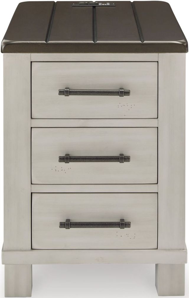 Signature Design by Ashley® Darborn Gray/Brown Chairside End Table-1